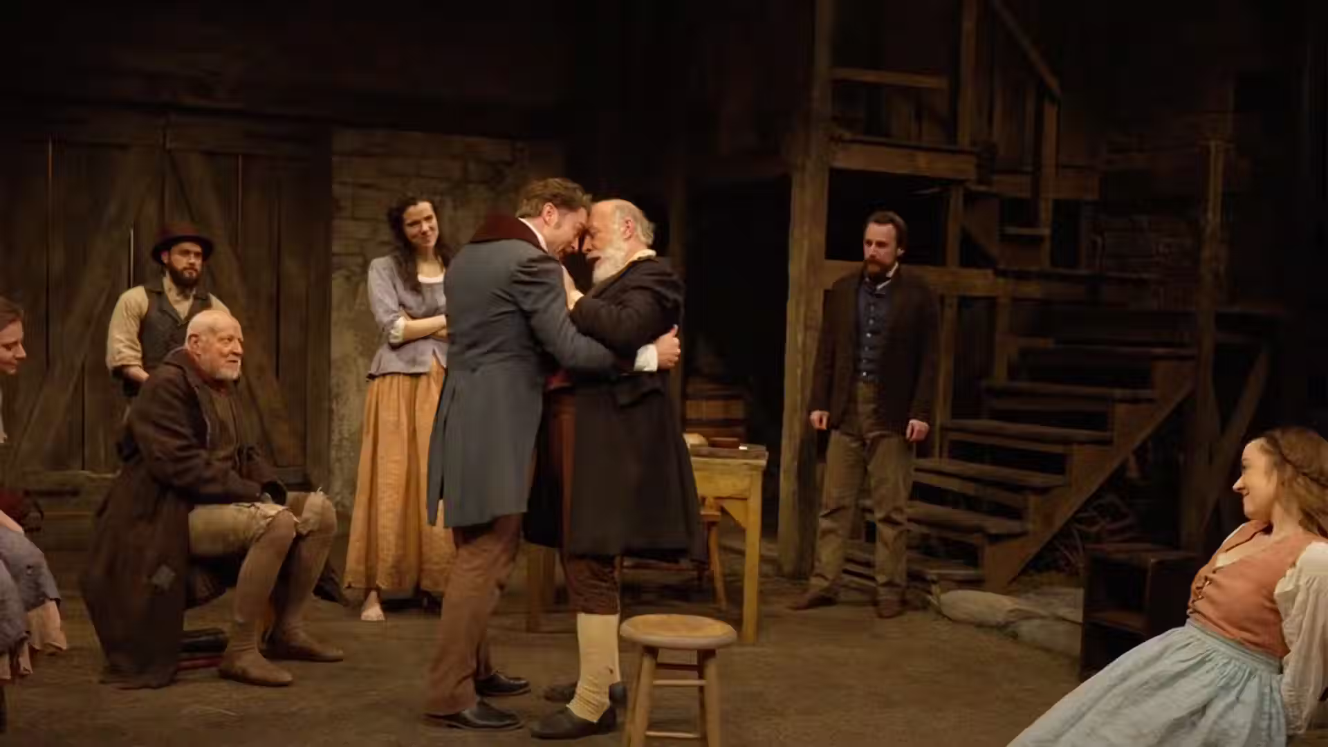 Owen comes home! A scene from TRANSLATIONS.